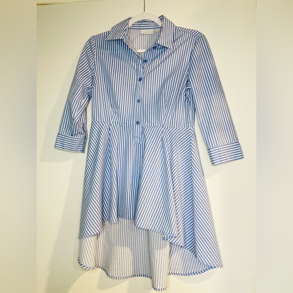 New York & Company Dresses Striped Shirt Dress Poshmark